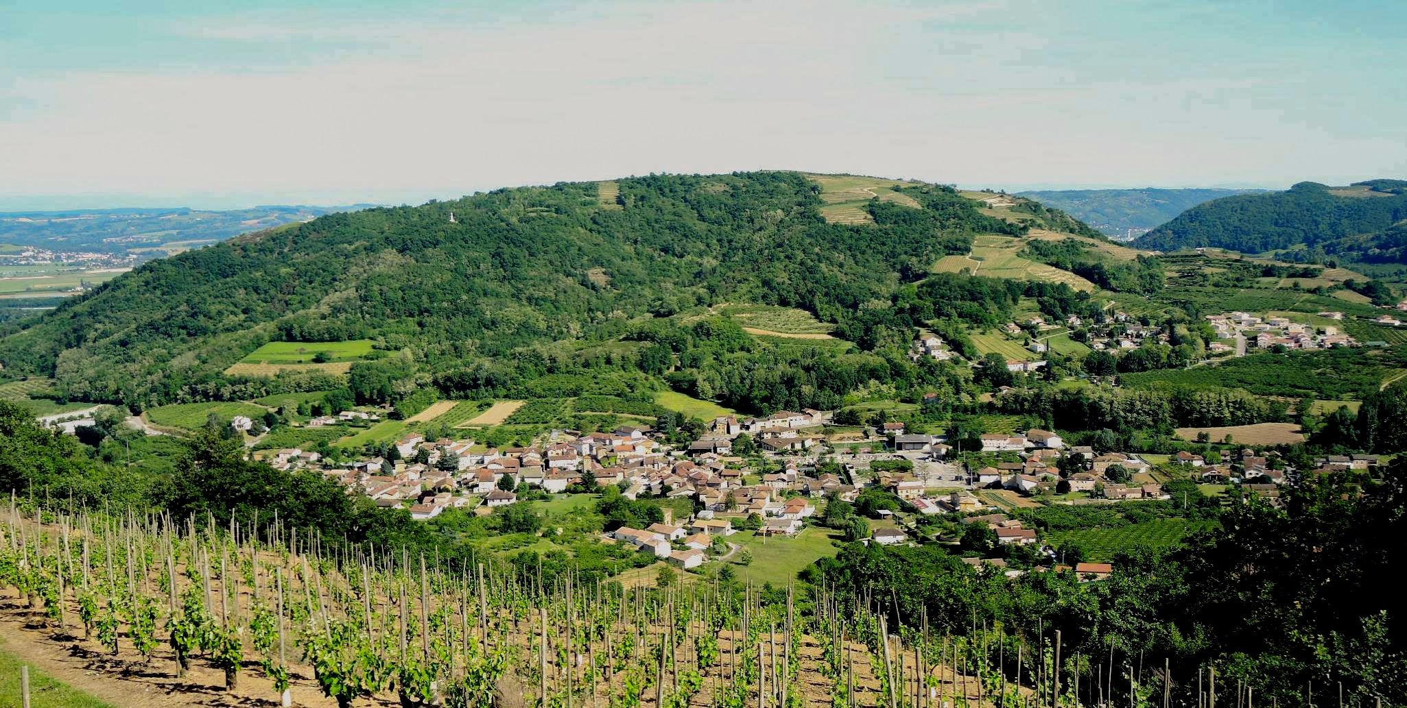 Vue sur Saint-Désirat